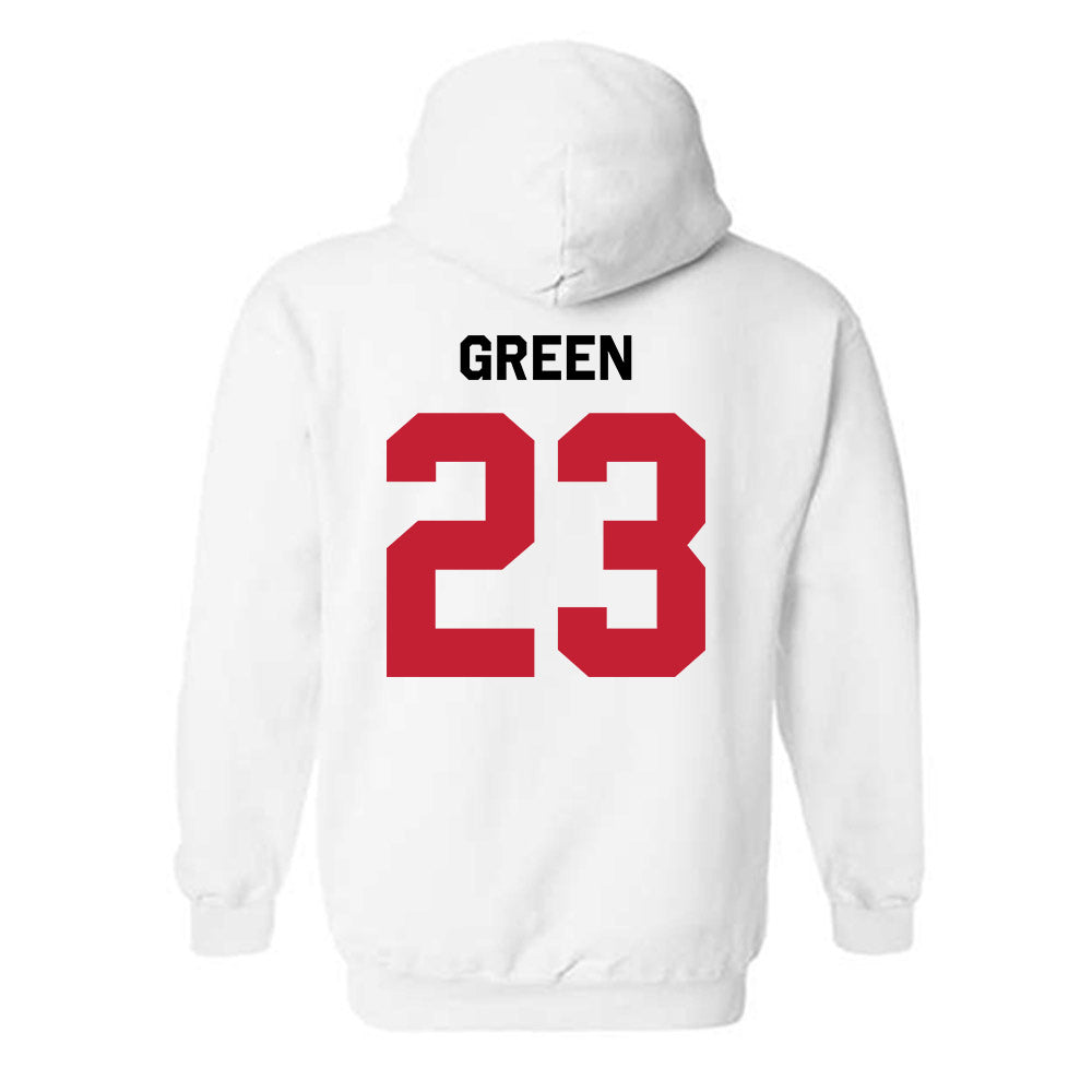 Georgia - NCAA Football : Tyriq Green - Classic Shersey Hooded Sweatshirt-4