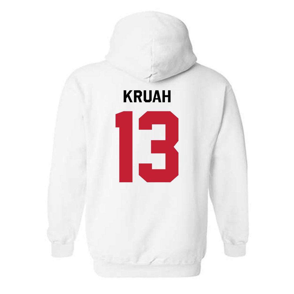 Georgia - NCAA Football : AJ Kruah - Classic Shersey Hooded Sweatshirt-1