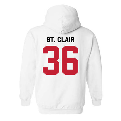 Georgia - NCAA Football : Jackson St. Clair - Classic Shersey Hooded Sweatshirt-1