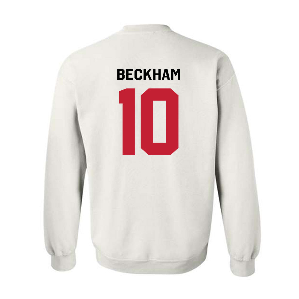 Georgia - NCAA Women's Basketball : Aubrey Beckham - Classic Shersey Crewneck Sweatshirt-1