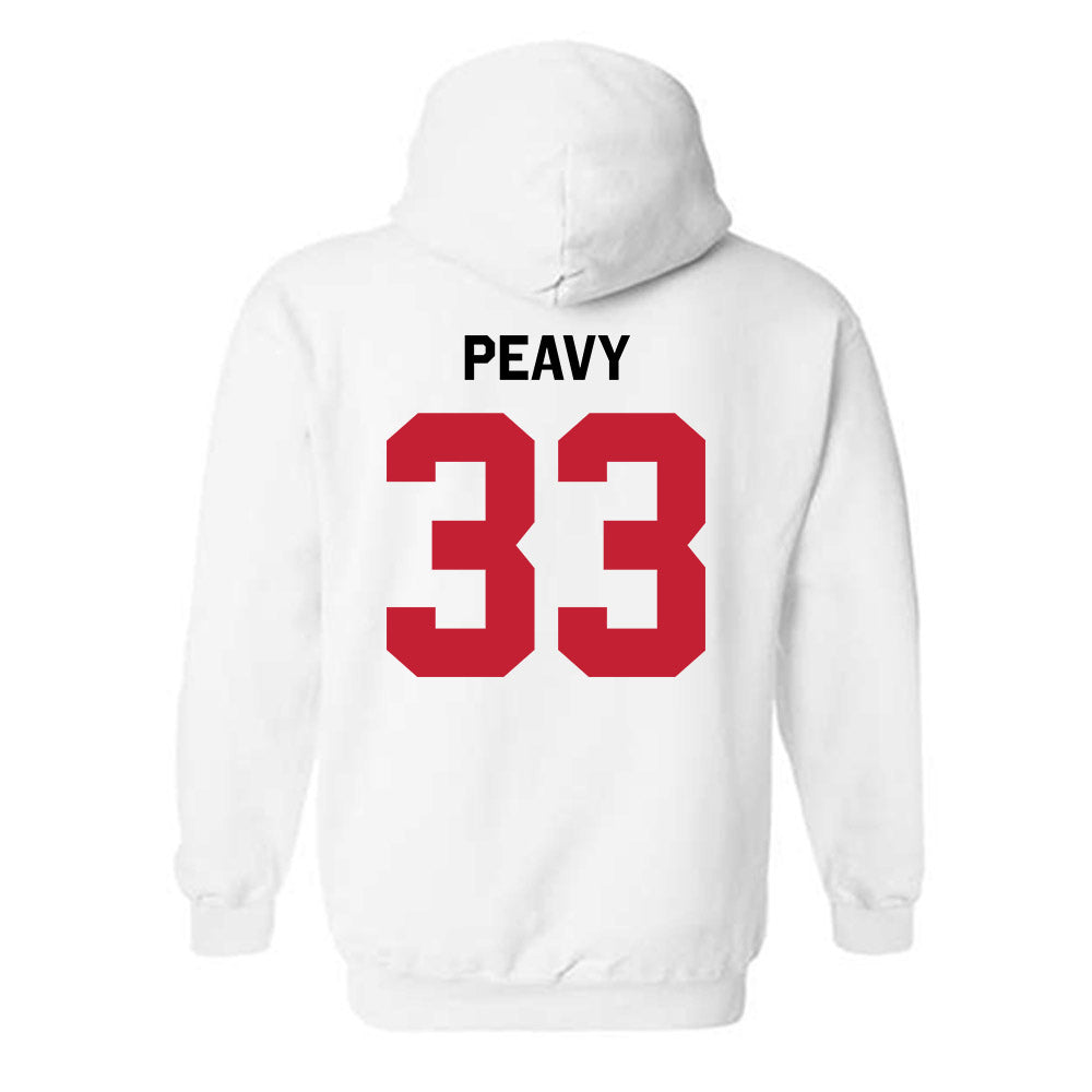 Georgia - NCAA Baseball : Jackson Peavy - Classic Shersey Hooded Sweatshirt-1