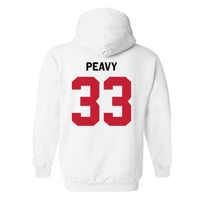 Georgia - NCAA Baseball : Jackson Peavy - Classic Shersey Hooded Sweatshirt-1