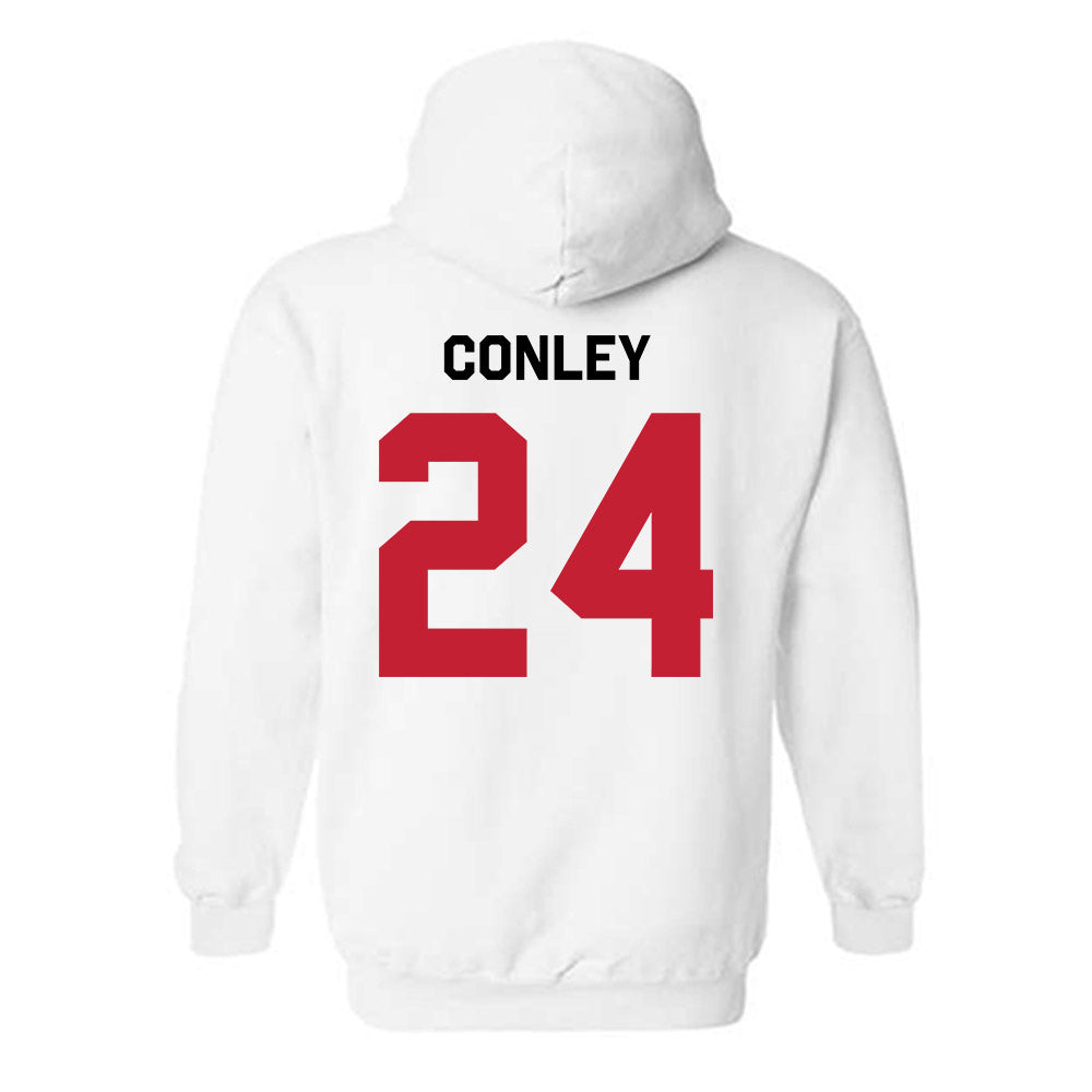 Georgia - NCAA Football : Braylon Conley - Classic Shersey Hooded Sweatshirt-1