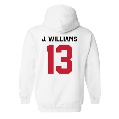 Georgia - NCAA Football : Tyler J. Williams - Classic Shersey Hooded Sweatshirt-2