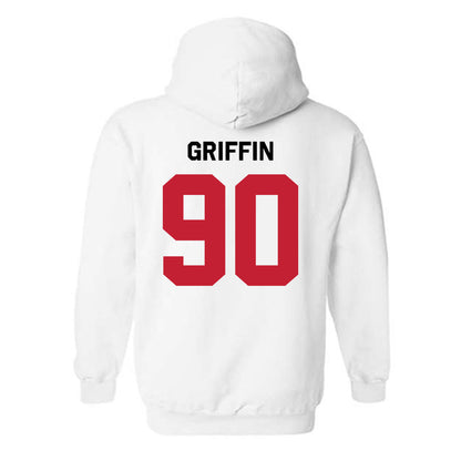 Georgia - NCAA Football : Elijah Griffin - Classic Shersey Hooded Sweatshirt-1