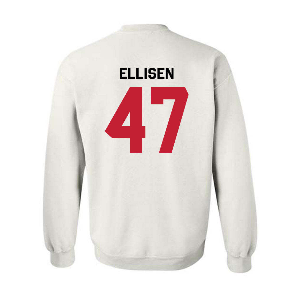 Georgia - NCAA Baseball : Thomas Ellisen - Classic Shersey Crewneck Sweatshirt-1