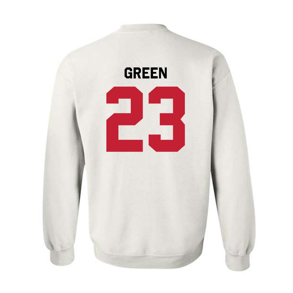 Georgia - NCAA Football : Tyriq Green - Classic Shersey Crewneck Sweatshirt-4