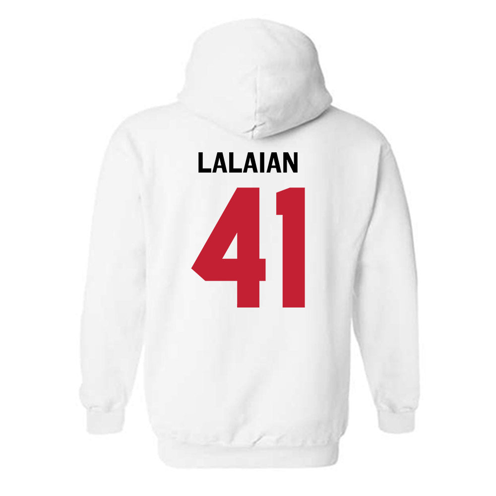 Georgia - NCAA Football : David Lalaian - Classic Shersey Hooded Sweatshirt-1