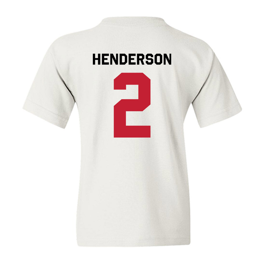 Georgia - NCAA Women's Basketball : Savannah Henderson - Classic Shersey Youth T-Shirt-1