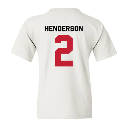 Georgia - NCAA Women's Basketball : Savannah Henderson - Classic Shersey Youth T-Shirt-1