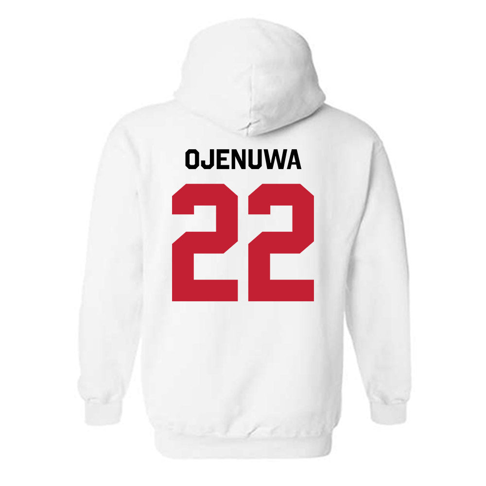 Georgia - NCAA Women's Basketball : Vera Ojenuwa - Classic Shersey Hooded Sweatshirt-1