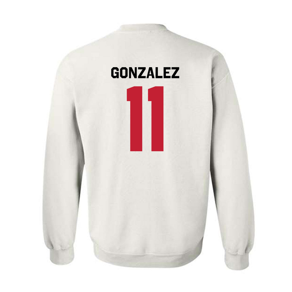 Georgia - NCAA Women's Basketball : Enjulina Gonzalez - Classic Shersey Crewneck Sweatshirt-1