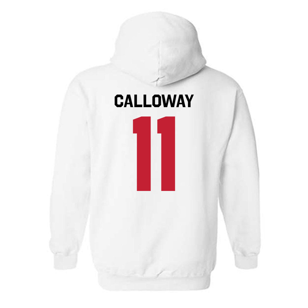 Georgia - NCAA Baseball : Bryce Calloway - Classic Shersey Hooded Sweatshirt-1