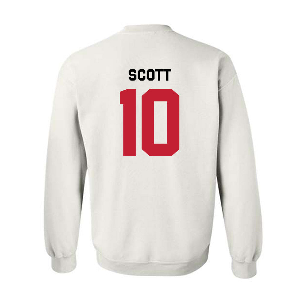 Georgia - NCAA Baseball : Matt Scott - Classic Shersey Crewneck Sweatshirt-1