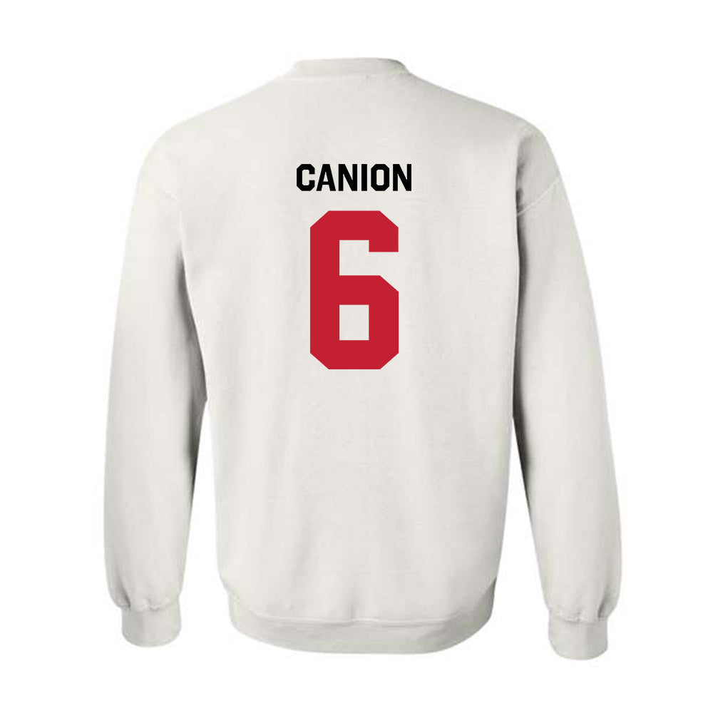 Georgia - NCAA Football : Isiah Canion - Classic Shersey Crewneck Sweatshirt-1