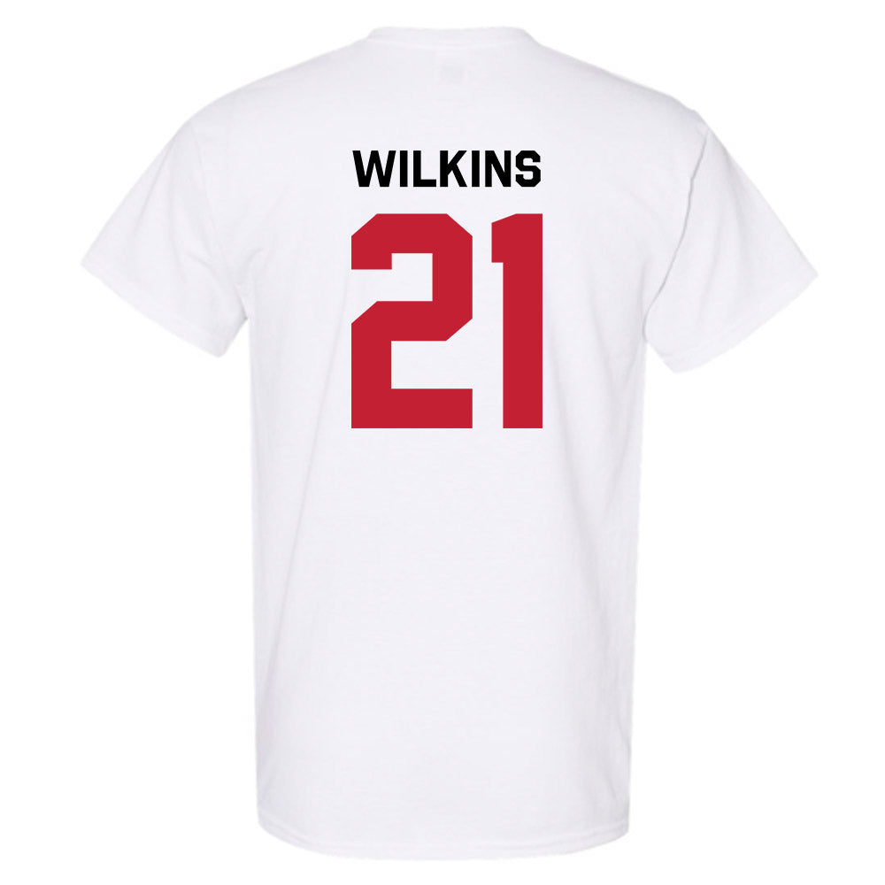 Georgia - NCAA Men's Basketball : Jake Wilkins - Classic Shersey T-Shirt-1