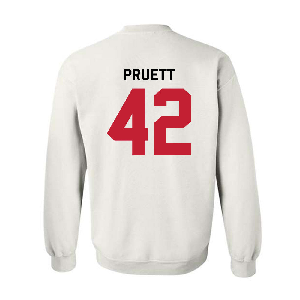 Georgia - NCAA Baseball : Brad Pruett - Classic Shersey Crewneck Sweatshirt-1