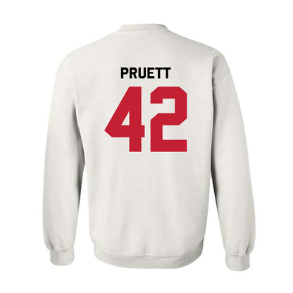 Georgia - NCAA Baseball : Brad Pruett - Classic Shersey Crewneck Sweatshirt-1