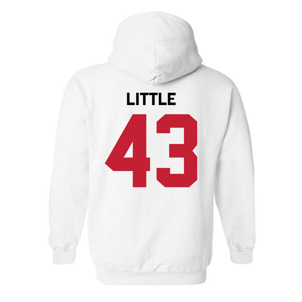 Georgia - NCAA Softball : Ada Little - Classic Shersey Hooded Sweatshirt-1