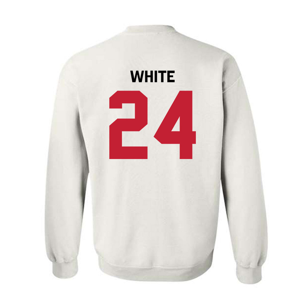 Georgia - NCAA Softball : Esther White - Classic Shersey Crewneck Sweatshirt-1