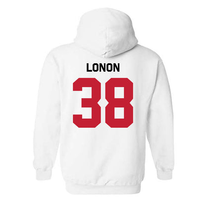 Georgia - NCAA Football : AJ Lonon - Classic Shersey Hooded Sweatshirt-2