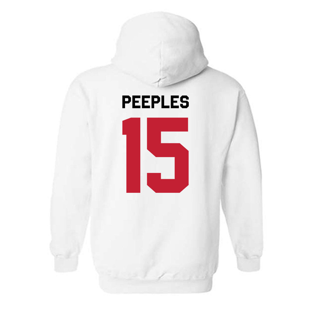 Georgia - NCAA Baseball : Ty Peeples - Classic Shersey Hooded Sweatshirt-1
