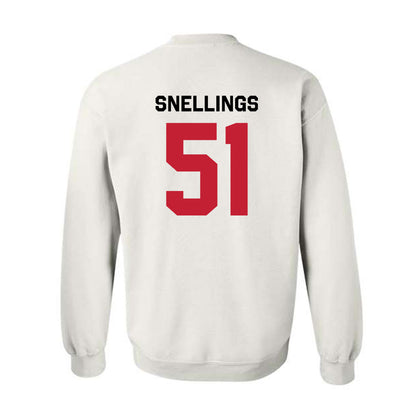 Georgia - NCAA Football : Will Snellings - Classic Shersey Crewneck Sweatshirt-1