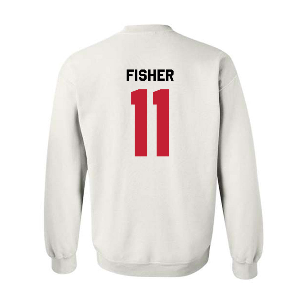 Georgia - NCAA Softball : Addisen Fisher - Classic Shersey Crewneck Sweatshirt-1