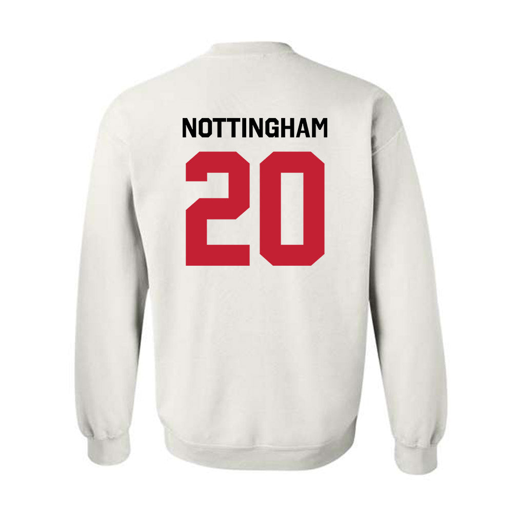 Georgia - NCAA Baseball : Joe Nottingham - Classic Shersey Crewneck Sweatshirt-1