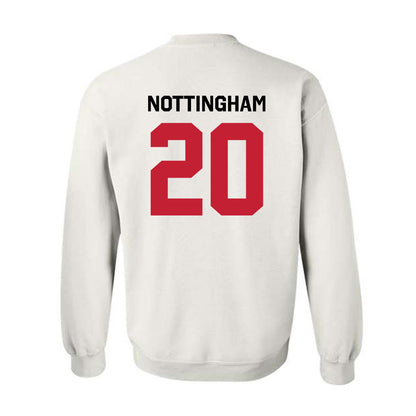 Georgia - NCAA Baseball : Joe Nottingham - Classic Shersey Crewneck Sweatshirt-1