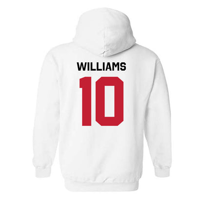 Georgia - NCAA Football : Elyiss Williams - Classic Shersey Hooded Sweatshirt-1