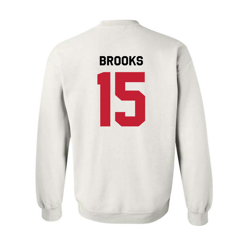 Georgia - NCAA Football : Khamari Brooks - Classic Shersey Crewneck Sweatshirt-1