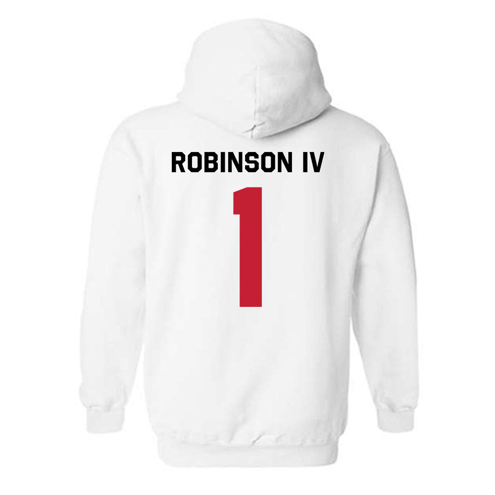 Georgia - NCAA Football : Ellis Robinson IV - Classic Shersey Hooded Sweatshirt-1