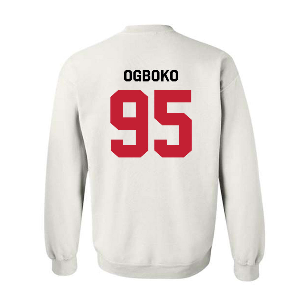 Georgia - NCAA Football : Nnamdi Ogboko - Classic Shersey Crewneck Sweatshirt-1