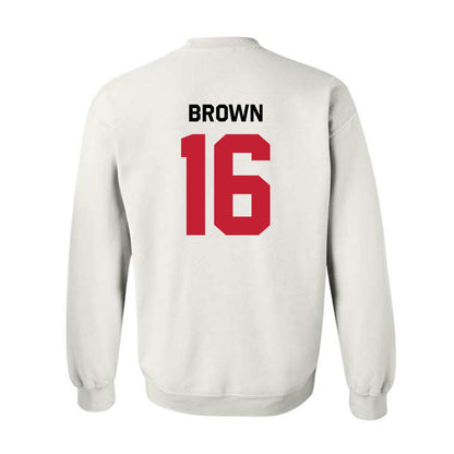Georgia - NCAA Baseball : Zachary Brown - Classic Shersey Crewneck Sweatshirt-1