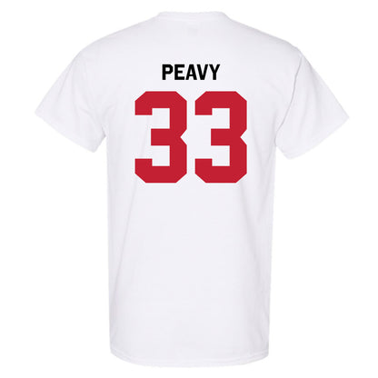 Georgia - NCAA Baseball : Jackson Peavy - Classic Shersey T-Shirt-1