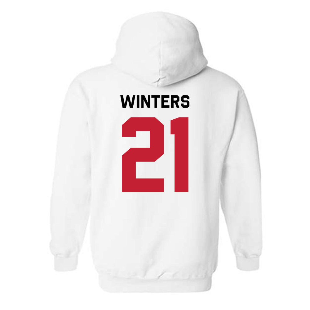 Georgia - NCAA Women's Soccer : Devon Winters - Classic Shersey Hooded Sweatshirt-2