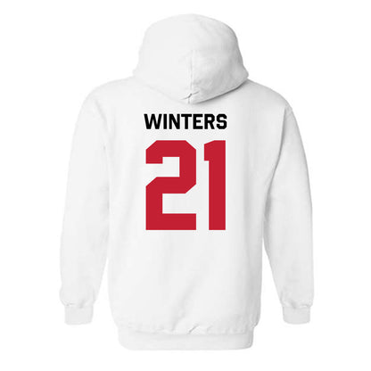 Georgia - NCAA Women's Soccer : Devon Winters - Classic Shersey Hooded Sweatshirt-2