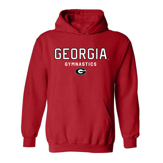 Georgia - NCAA Women's Gymnastics : Emma Mason - Classic Shersey Hooded Sweatshirt-0
