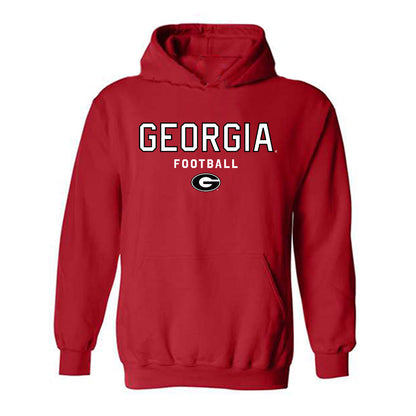 Georgia - NCAA Football : AJ Lonon - Classic Shersey Hooded Sweatshirt-1