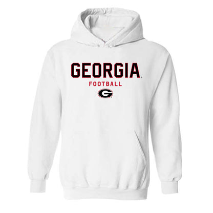 Georgia - NCAA Football : Dante Dowdell - Classic Shersey Hooded Sweatshirt-0