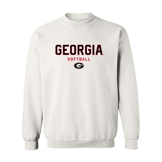 Georgia - NCAA Softball : Luna Taboas - Classic Shersey Crewneck Sweatshirt-0