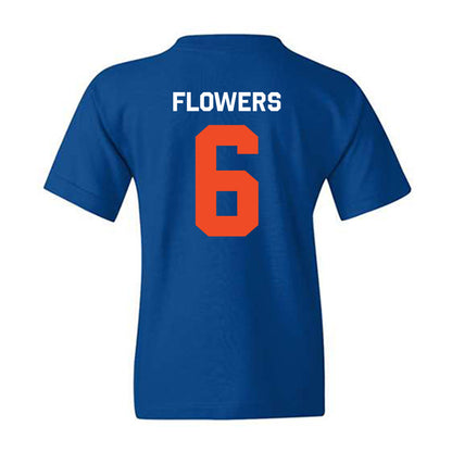 Florida - NCAA Football : Jvari Flowers - Classic Shersey Youth T-Shirt-3