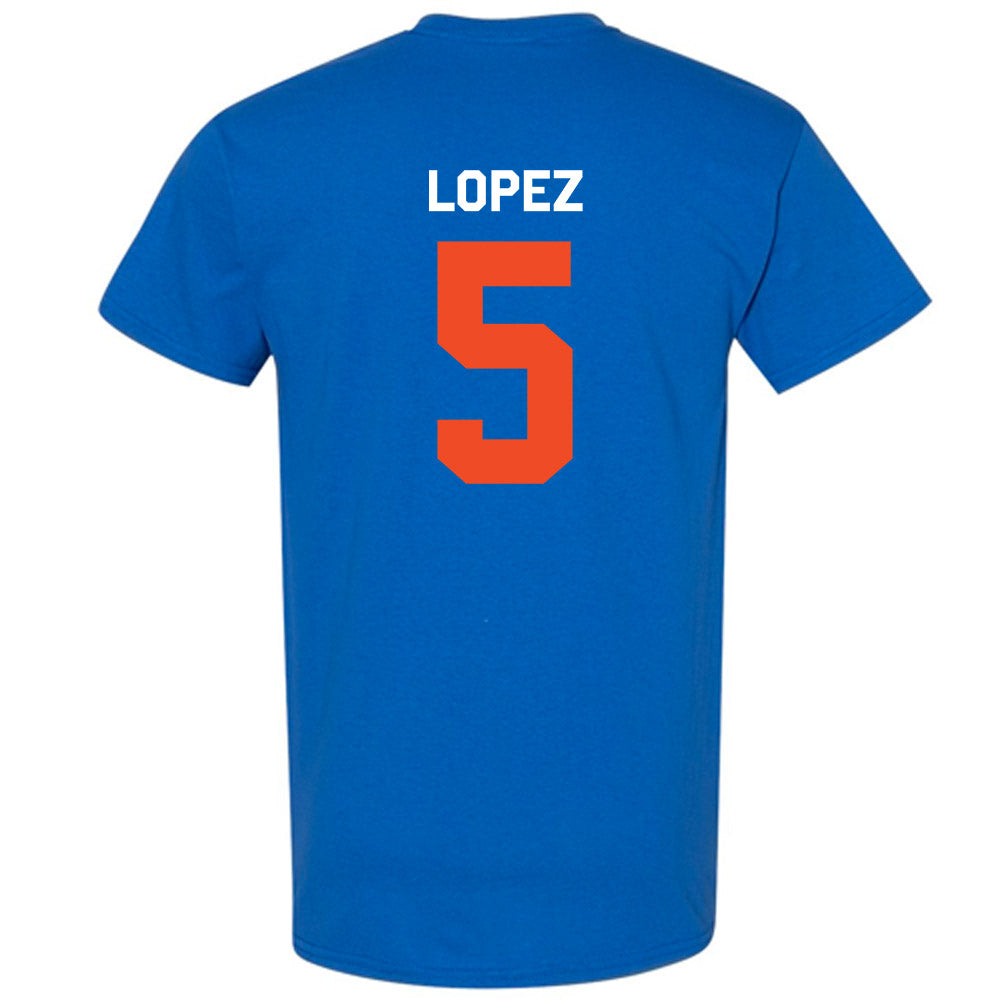 Florida - NCAA Women's Tennis : Qavia Lopez - Classic Shersey T-Shirt-1