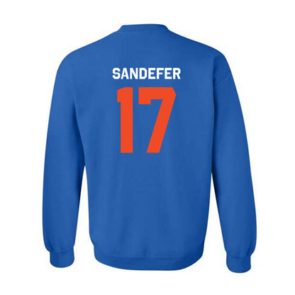 Florida - NCAA Baseball : Russell Sandefer - Classic Shersey Crewneck Sweatshirt-1