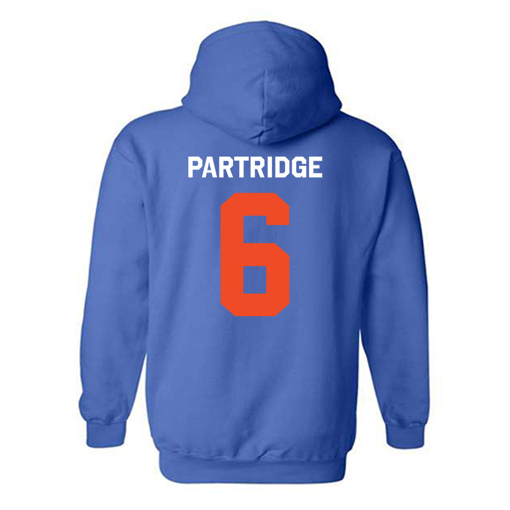 Florida - NCAA Baseball : Nic Partridge - Classic Shersey Hooded Sweatshirt-1