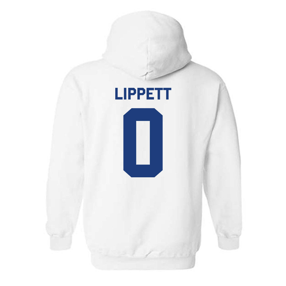 Florida - NCAA Men's Track & Field : Jaden Lippett - Classic Shersey Hooded Sweatshirt-1