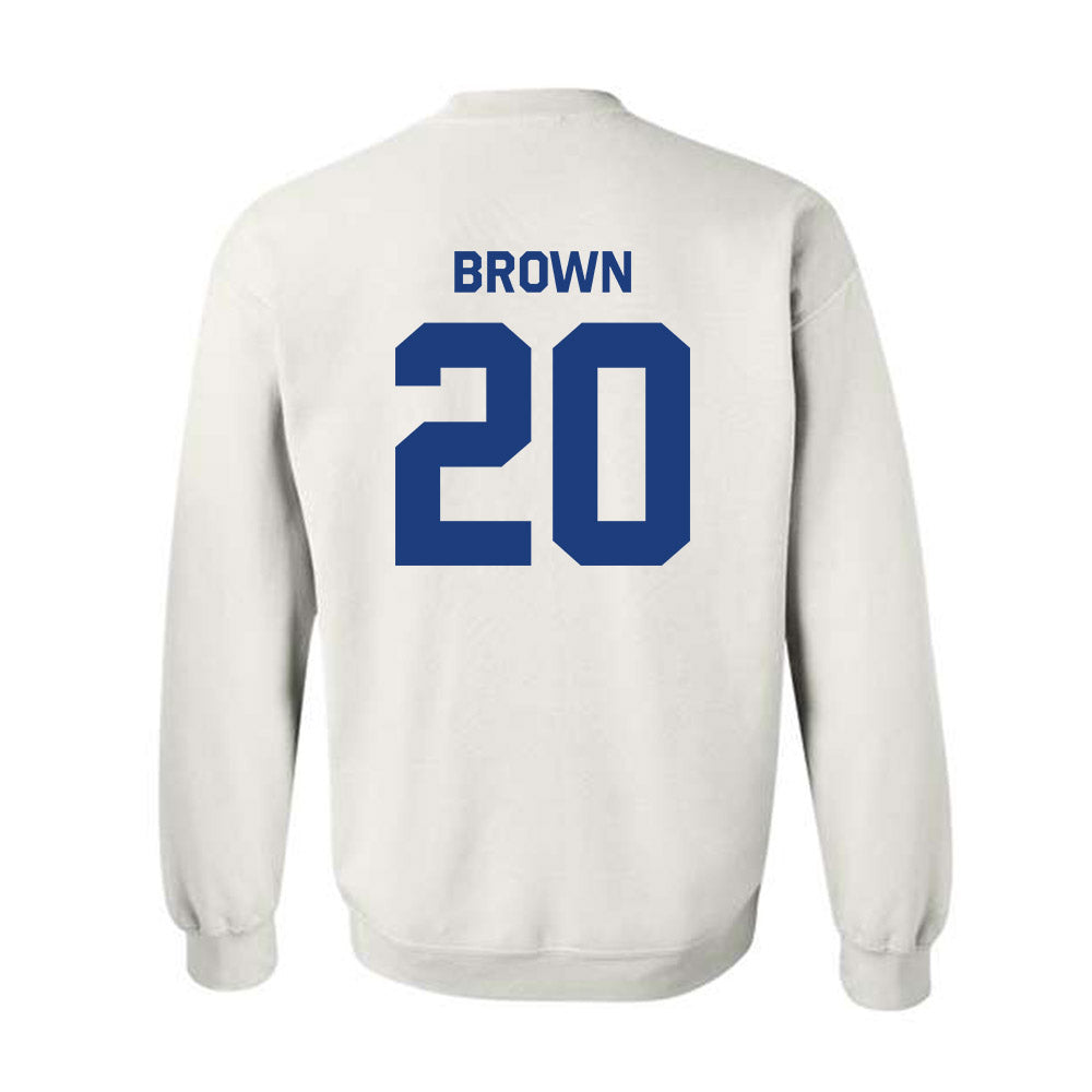 Florida - NCAA Men's Basketball : Isaiah Brown - Classic Shersey Crewneck Sweatshirt-1