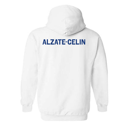 Florida - NCAA Men's Swimming & Diving : Santiago Alzate-Celin - Classic Shersey Hooded Sweatshirt-1