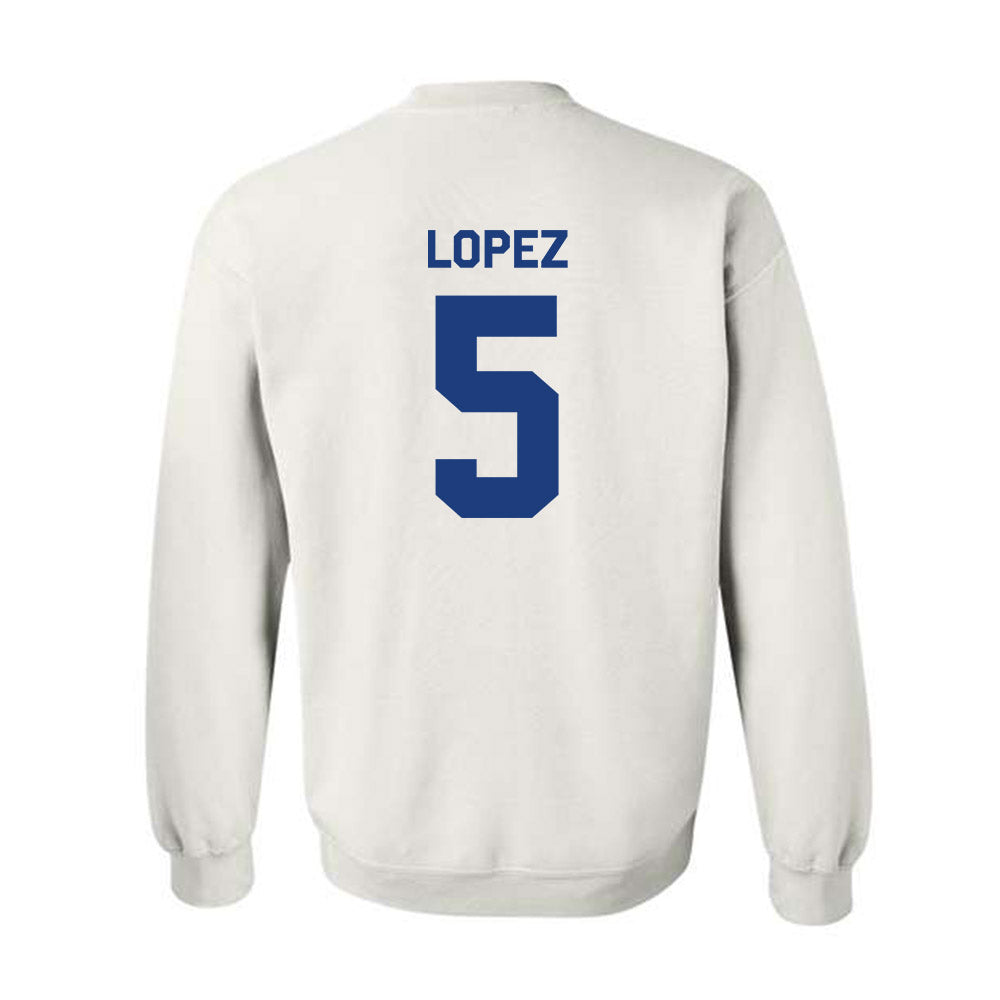 Florida - NCAA Women's Tennis : Qavia Lopez - Classic Shersey Crewneck Sweatshirt-1